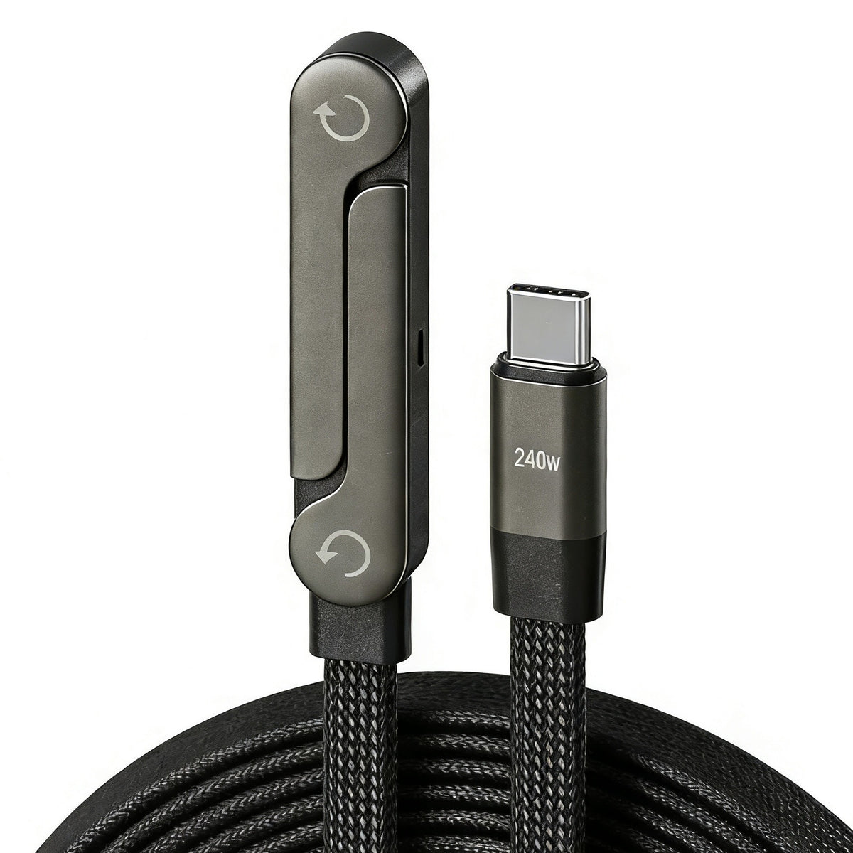 240W Fast-charging Cable & Phone Holder