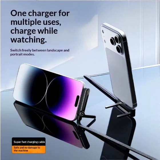 240W Fast-charging Cable & Phone Holder