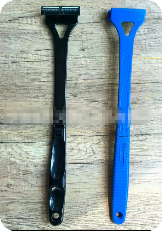 Men's Back Shaver With Foldable Three Head Blade (One Piece)
