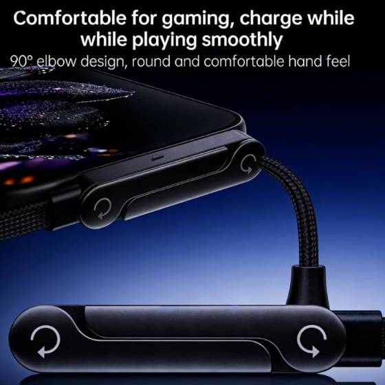240W Fast-charging Cable & Phone Holder